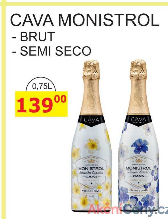 CAVA MONISTROL - BRUT 0,75L 