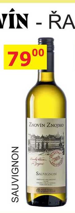 Znovín Znojmo 0,75l SAUVIGNON 
