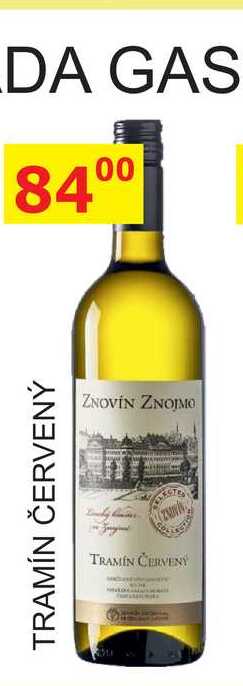 Znovín Znojmo 0,75l TRAMÍN ČERVENÝ 