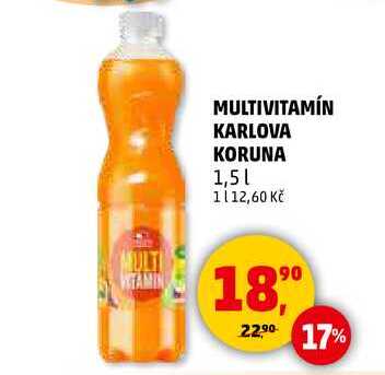 MULTIVITAMÍN KARLOVA KORUNA, 1,5 l