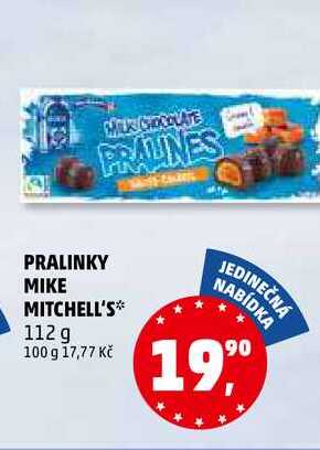 PRALINKY MIKE MITCHELL'S, 112 g  