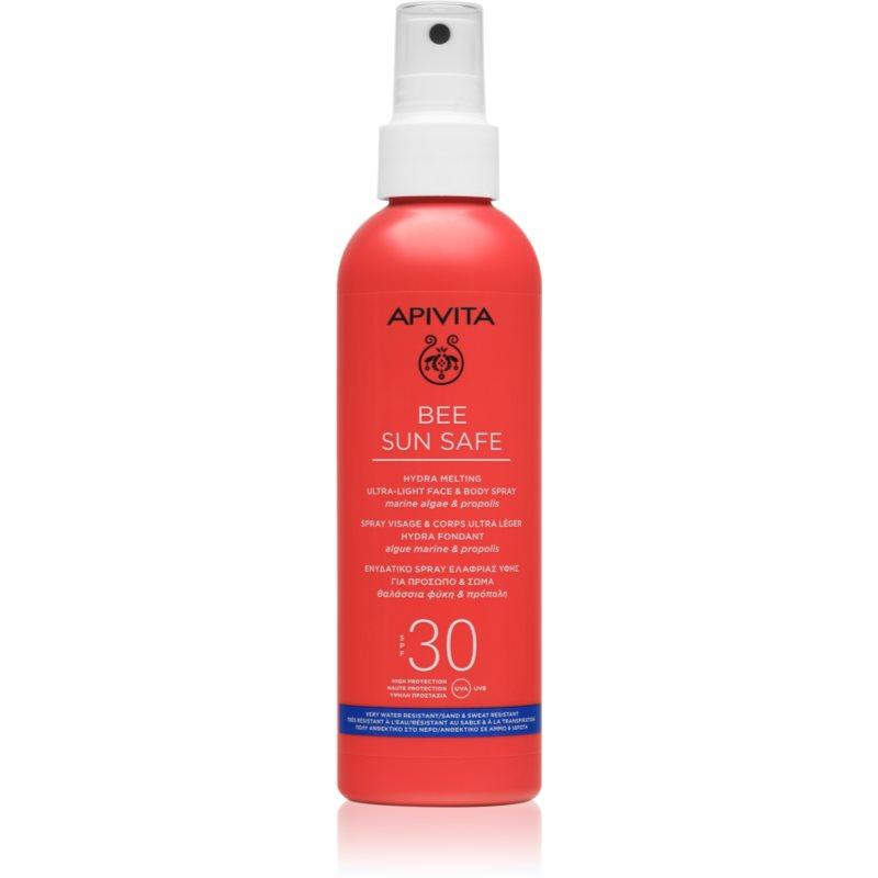 Apivita Bee Sun Safe Hydra Melting Ultra-Light Spray SPF30 ochranné opalovací mléko ve spreji SPF 30 200 ml