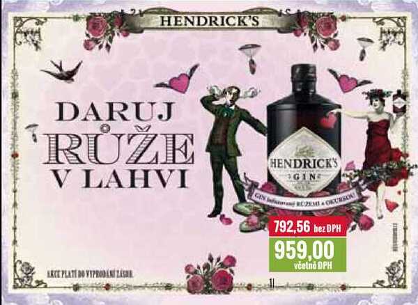 HENDRICK'S GIN 1l