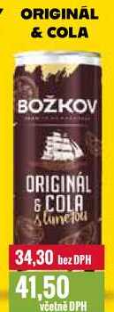 ORIGINÁL & COLA 250ml