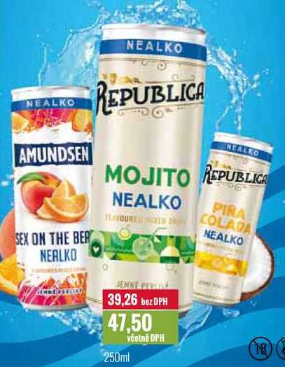 SEX ON THE BEACH/MOJITO/PIŇA COLADA 250ml