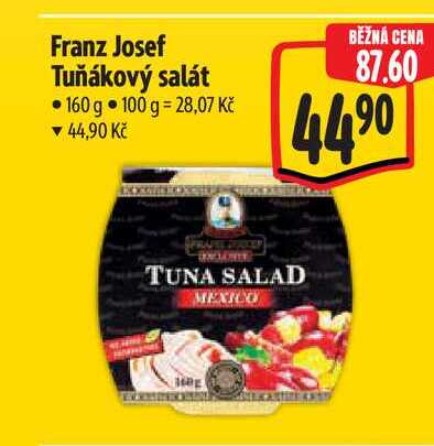 Franz Josef Tuňákový salát 160 g  