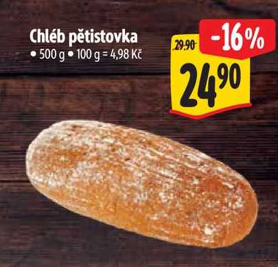 Chléb pětistovka 500 g 