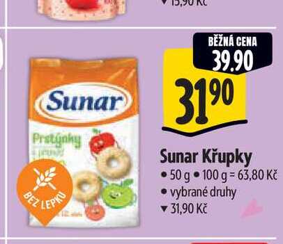   Sunar Křupky 50 g  