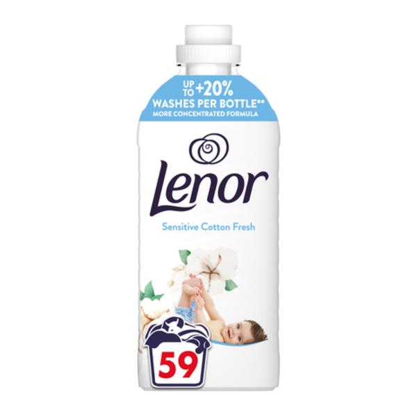 Lenor Aviváž Sensitive Cotton Fresh, 1239 ml