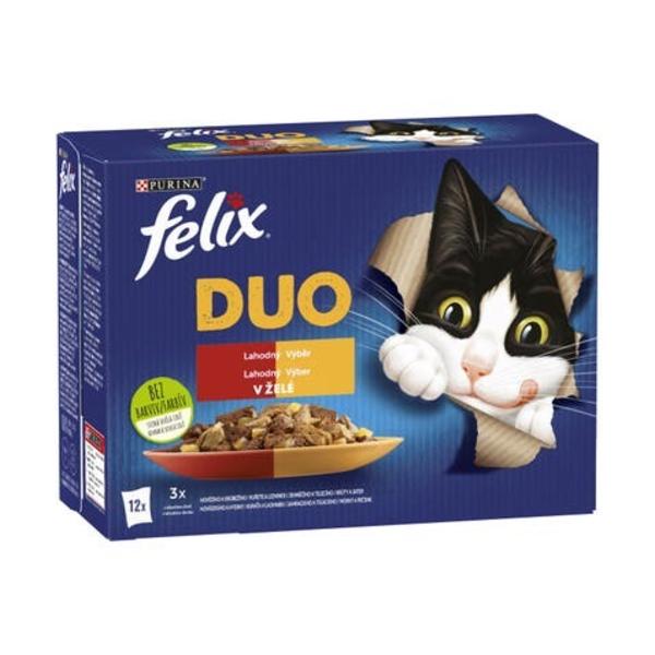Felix Fantastic DUO multipack masový výběr 12x85g