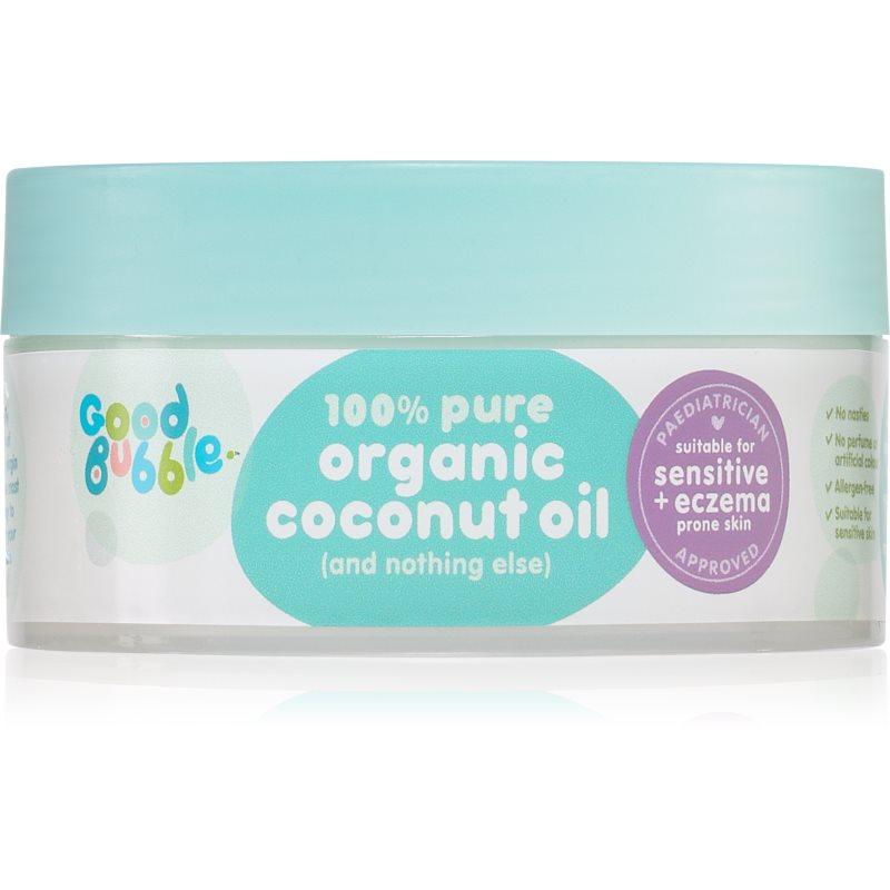 Good Bubble Little Softy Organic Coconut Oil kokosový olej pro citlivou pokožku pro děti od narození 185 g