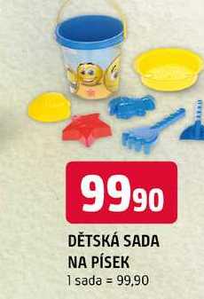 Dětská sada na písek 1 sada 