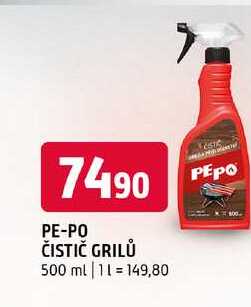 PE-PO čistič grilů 500 ml 