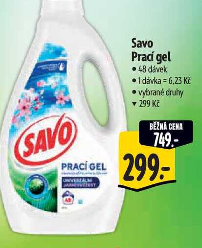  Savo Prací gel 48 dávek 