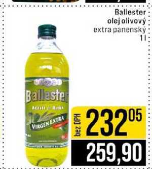 Ballester olej olivový extra panenský 1l
