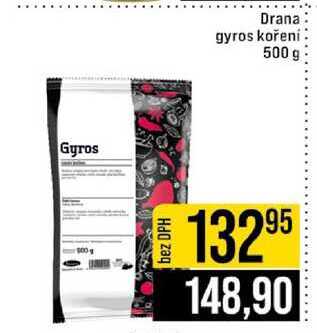 Drana gyros koření 500 g