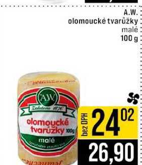 AW olomoucké tvaruzky 100g