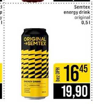 Semtex energy drink original 0,5l
