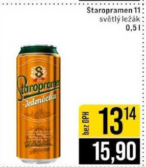 Staropramen 11 světlý ležák: 0,5l