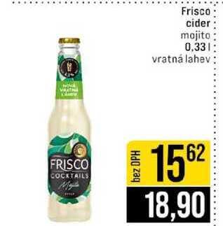 Frisco cider mojito 0,33l