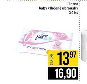 Linteo baby vlhčené ubrousky Linteo 24 ks