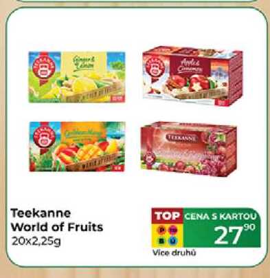 Teekanne World of Fruits 20x2,25g 