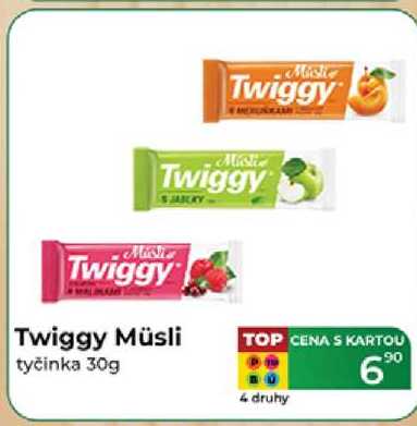 Twiggy Müsli tyčinka 30g 