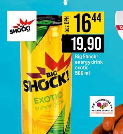 Big Shock! energy drink exotic 500 ml 