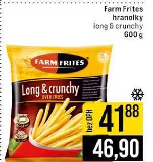 Farm Frites hranolky long & crunchy 600 g