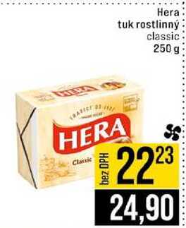Hera tuk rostlinný classic 250 g  v akci