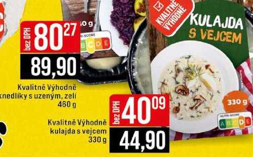 Kvalitně Výhodné kulajda s vejcem 330 g 