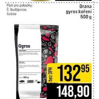 Drana gyros koření 500 g 