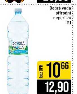 Dobrá voda přírodní neperlivá 2l