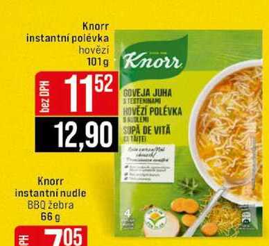 Knorr instantní polévka hovězí 101g 