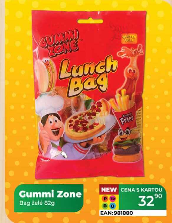 Gummi Zone Bag želé 82g 