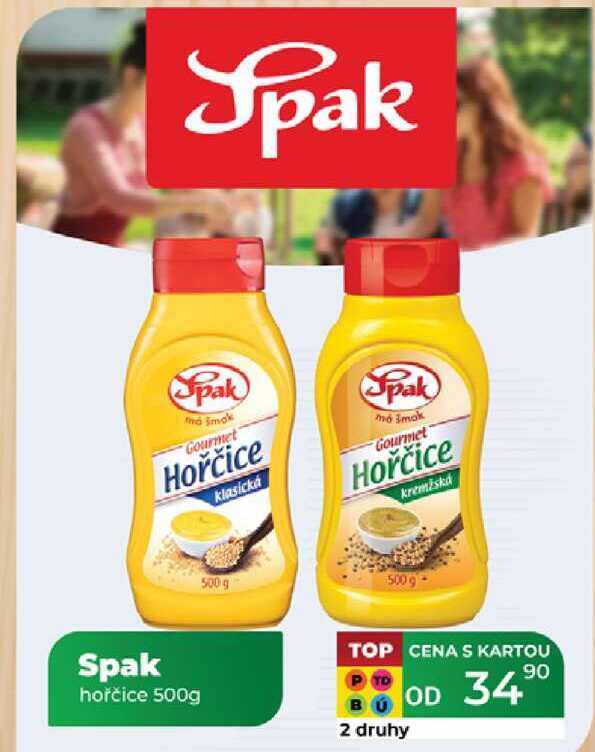 Spak hořčice 500g 