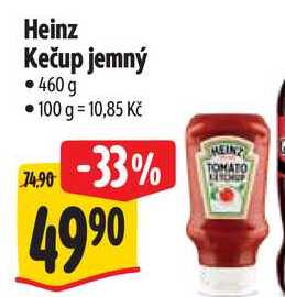 Heinz Kečup jemný, 460 g