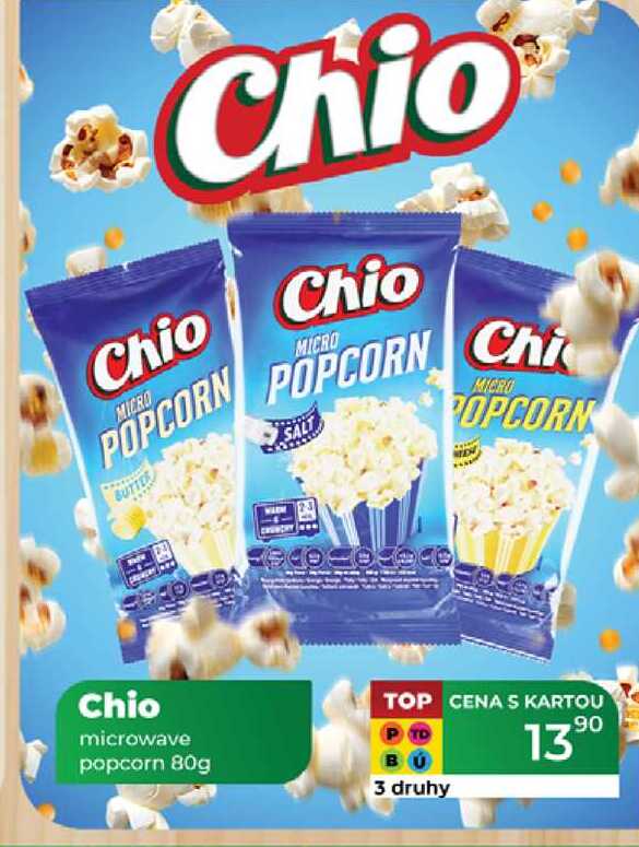 Chio microwave popcorn 80g  