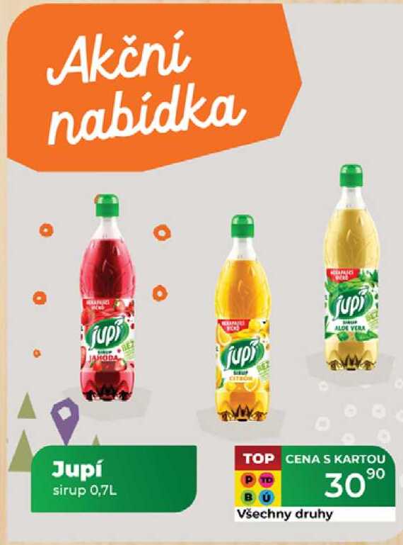 Jupí sirup 0,7L 