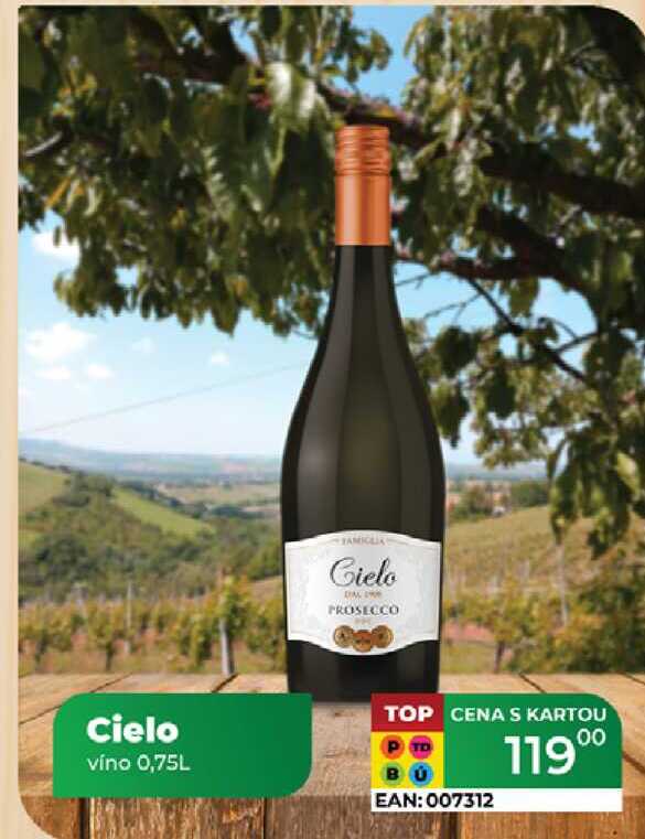 Cielo víno 0,75L  
