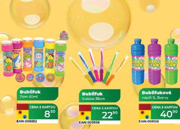 Bublifuk trubice 38cm 