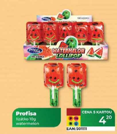 Profisa lizátko 10g watermelon 