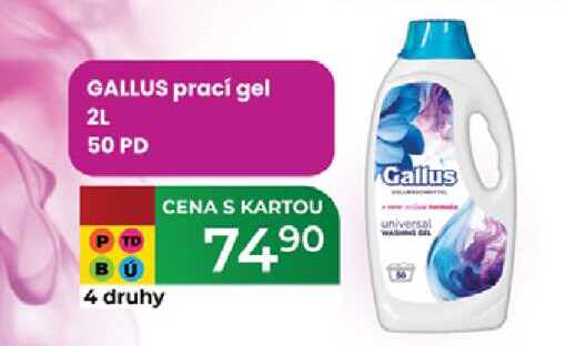 GALLUS prací gel 2L 50 PD  