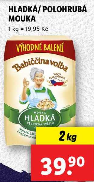 HLADKÁ/POLOHRUBÁ MOUKA, 2 kg