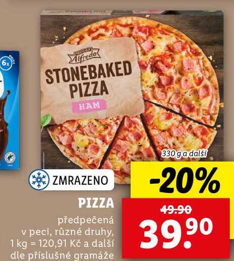 PIZZA, 330 g a další
