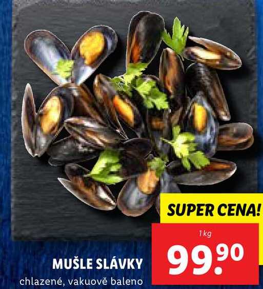 MUŠLE SLÁVKY, 1 kg
