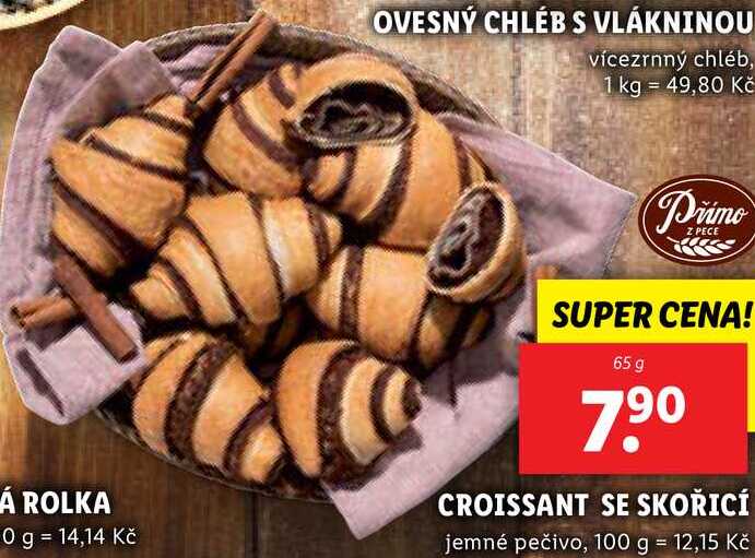 CROISSANT SE SKOŘICÍ, 65 g