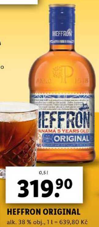 HEFFRON ORIGINAL, 0,5 l
