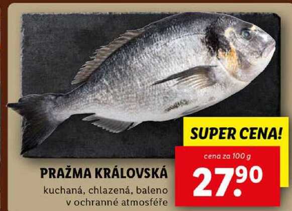 PRAŽMA KRÁLOVSKÁ, cena za 100 g 