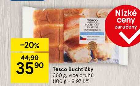 Tesco Buchtičky, 360 g 